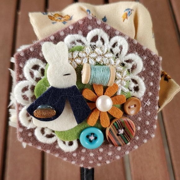 Anthropologie Accessories - Olivine Sewing Artisan Headband